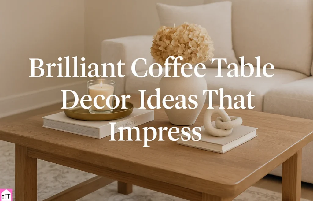 Coffee Table Decor Ideas